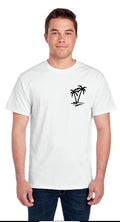 Unisex Summer Double Palm Trees